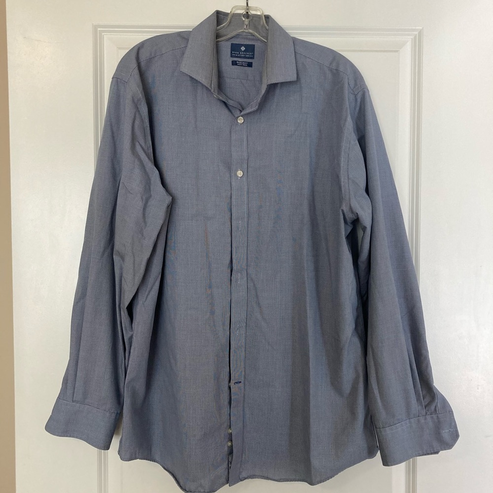 Ryan Seacrest Long sleeve button down shirt